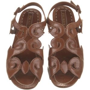 Prada Leather Sandals